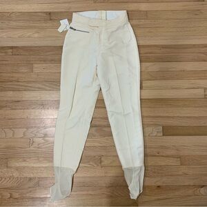 Deadstock Bogner Stirrup Ski Pants Made in USA Vintage 80s 90s High Waist Sz 12